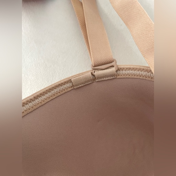 Cacique Nude Multi-Way Boost Strapless Convertible Beige Nude Bra Size 42F - Picture 9 of 15